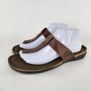 Keen Women's Kaci Ana Posted Shoes US 11 Brown Flip-Flops Thong sandals slide